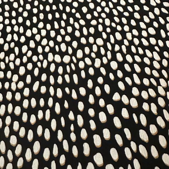 J. Crew Women’s Smocked Neck Blouse in Oncilla Cat Print – Sz Large Playful Chic - Picture 3 of 10